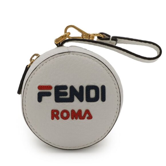 Fendi Mania FILA Collaboration Eco Bag Backpack Rucksack Sac Nylon Leather